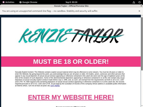 Account For Kenzie Taylor