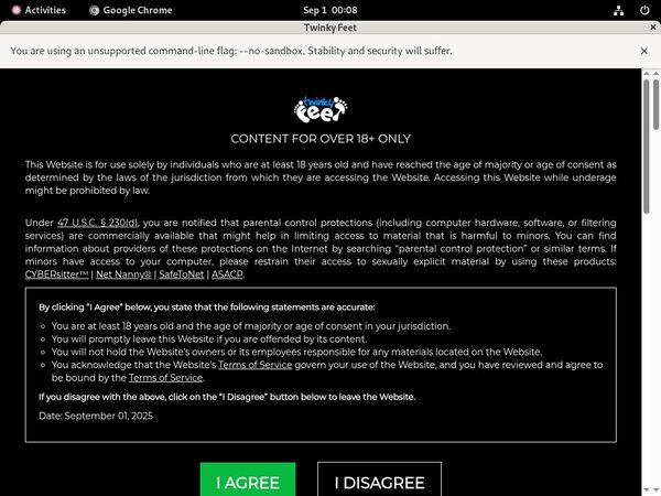 Accounts For Twinky Feet