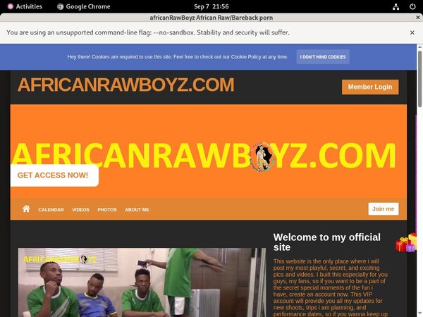 Africanrawboyz.com Network Login