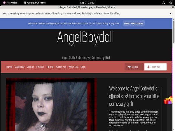 AngelBabydoll Discount Signup