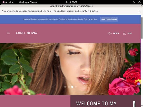 Angelolivia Website Password
