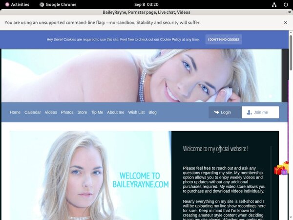 BaileyRayne Password Username