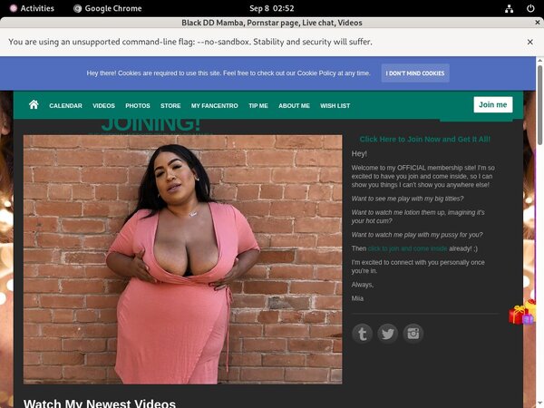 Black DD Mamba Free App