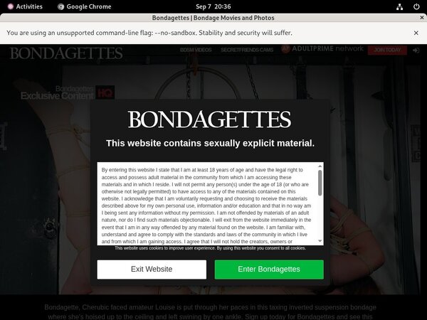 Bondagettes Discreet Bondagettes Discreet