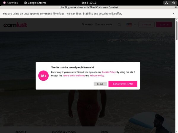 Camlust.com Pass Free