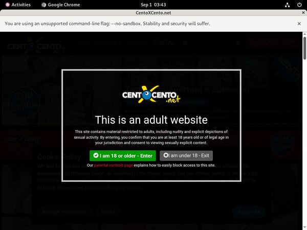 Cento X Cento Renew Subscription