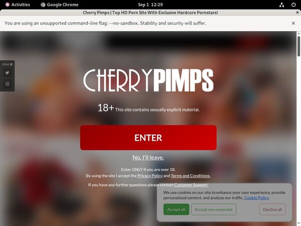 Cherry Pimps New Account
