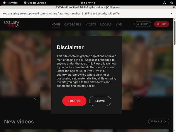 Colby Knox Id Password