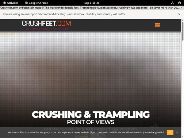Crush Feet Discount (SAVE 50%)