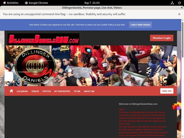 Dillingerdanielsraw.com Network Password