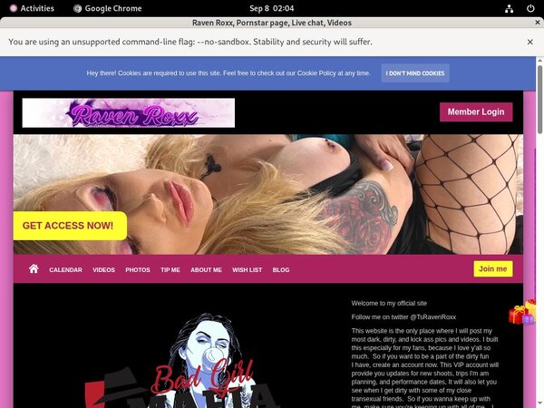 Discount Raven Roxx Code