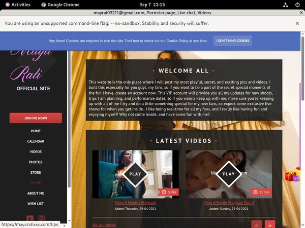 Discounted Mayaratixxx.com Membership