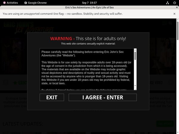 Ericjohnssexadventures Passwords Free