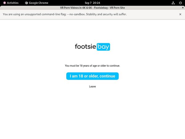 Footsie Bay Join Page