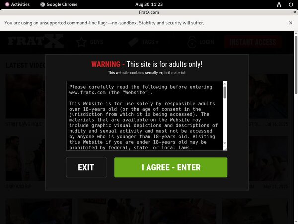 Fraternityx.com Netcash