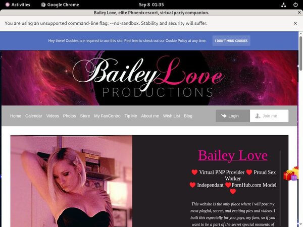 Free Bailey Love Scenes