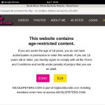 Free Nicolepeters.com Preview