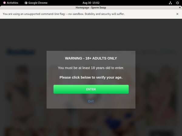 Free Spermswap Login Account