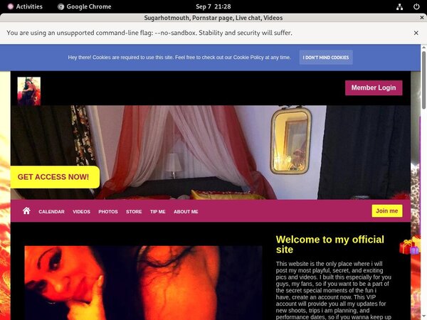 Free Video Sugarhotmouth.com