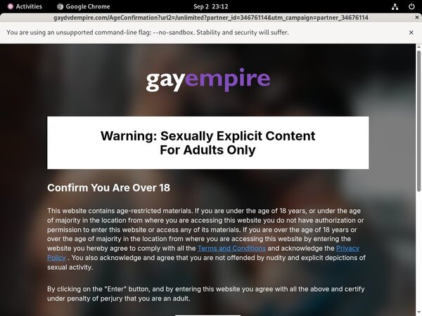 Gay Empire Unlimited Discount Monthly