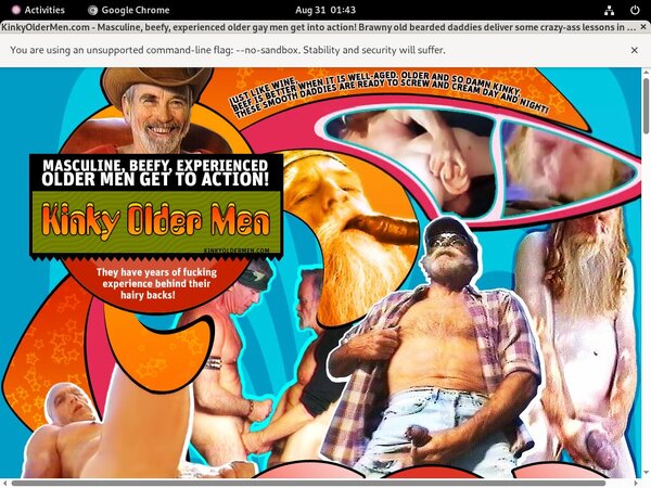 Get A Free Kinky Older Men Membership
