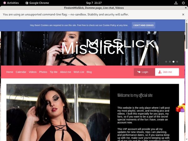 Get Mistresssslick.com Day Trial