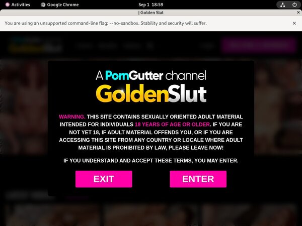 Goldenslut.com Updates
