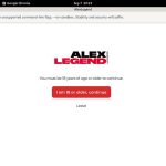 How To Get Into Alex Legend Free
