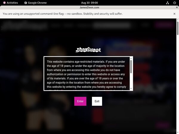 Inside Jamesdeen.com