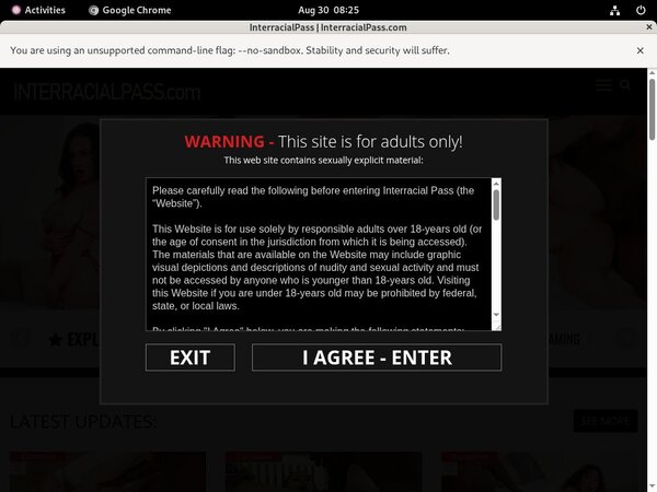 Interracialpass.com Free Acounts