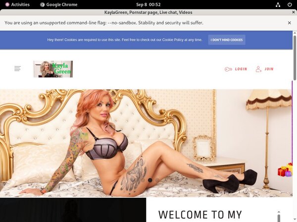 Kaylagreenf4f.modelcentro.com New Account