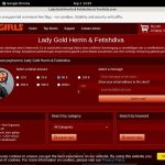 LadyGoldFetishdiva Free Logins 2018 LadyGoldFetishdiva Free Logins 2018