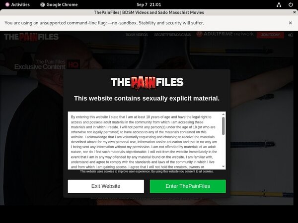 Login Thepainfiles.com