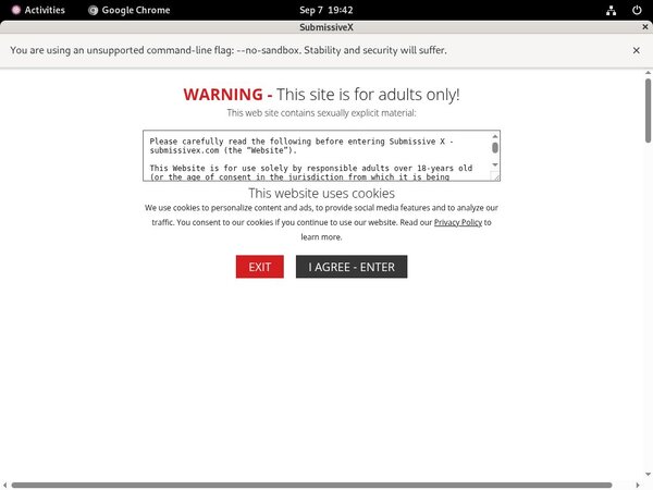 Login To Submissivex.com Free