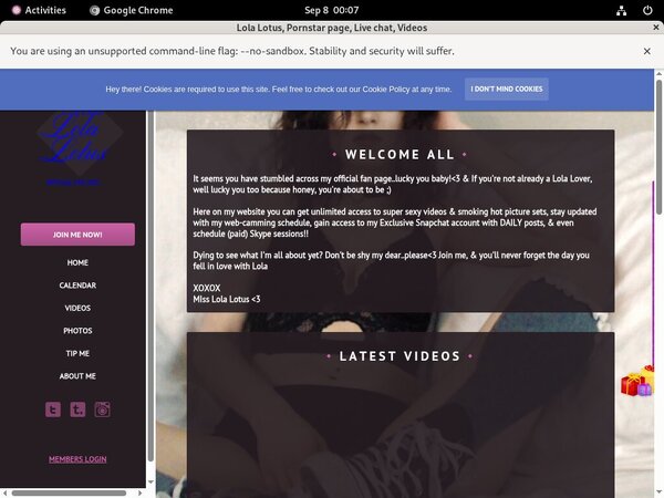 Lola Lotus Free Member