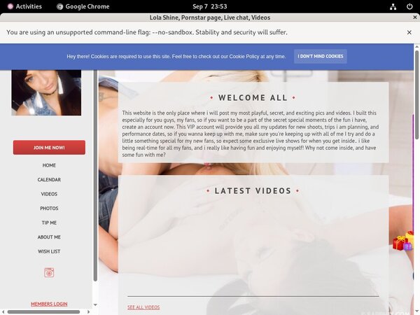 Lola Shine New Sex Videos