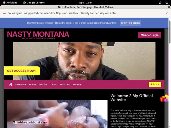 Nastymontana.com Trial Login