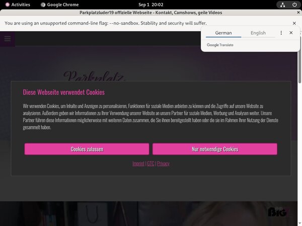 Parkplatzluder19.com Paypal Register