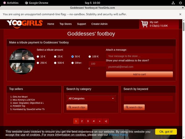Paypal For Yoogirls.com