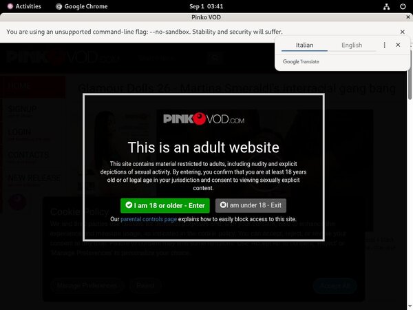 Pinkovod.com Register Free