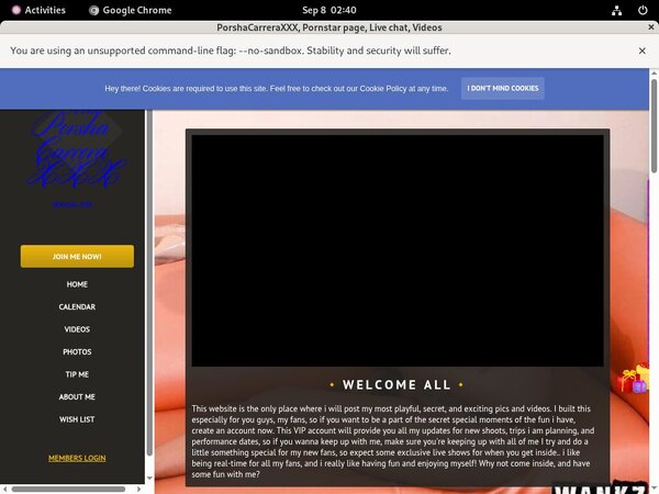 PorshaCarreraXXX Account Password