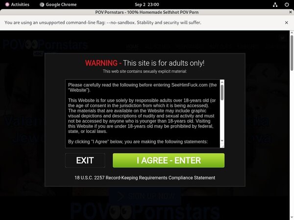 Povpornstars.com Valid Password