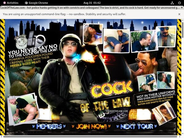 Promo Codes Cock Of The Law