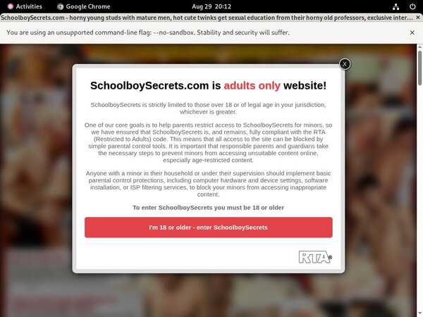 Schoolboy Secrets Payment Options