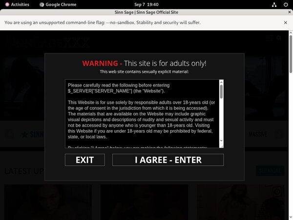 Sinnsagexxx.com Daily Pass