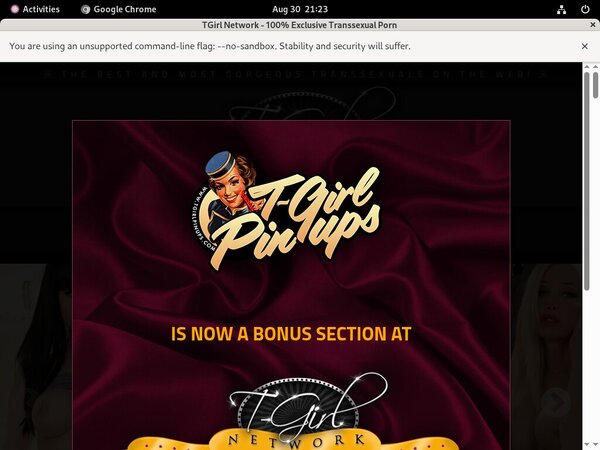 TGirl Pinups Get Free Trial