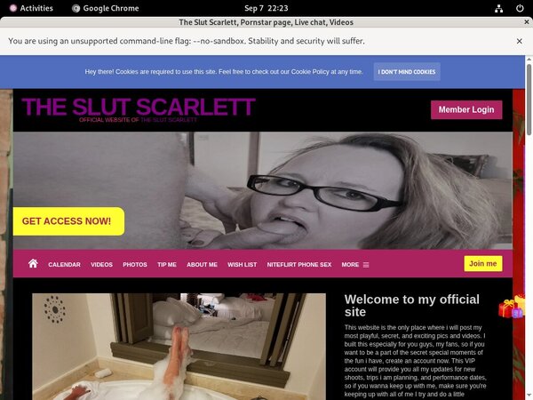 The Slut Scarlett Trial Price