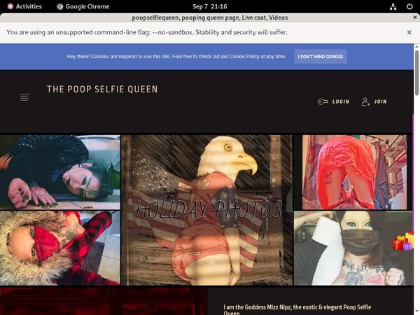 ThePoopSelfieQueen Logins