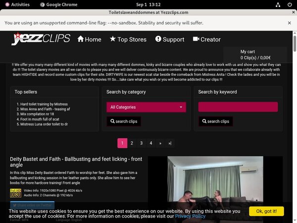 Toiletslaveanddommes Discount Monthly