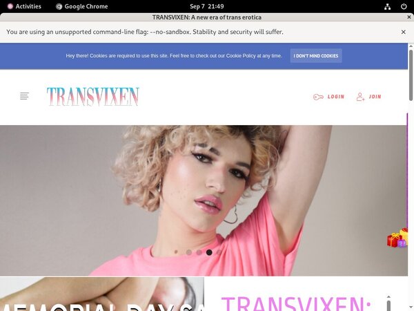 Transvixen.com Discount Sign Up